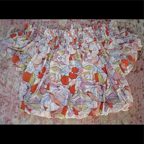 free people - boho floral off shoulder crop top!💕✨💕 - Picture 3 of 5